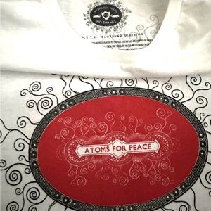 Atoms for Peace Authentic WASTE UK CONCERT T-Shirt
